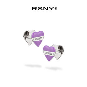 city heart 城市爱心耳夹#1746