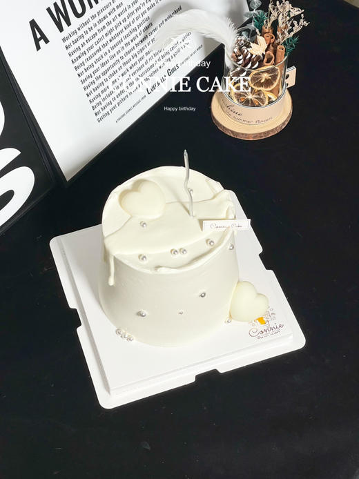 【1371】纯白爱心款 商品图3