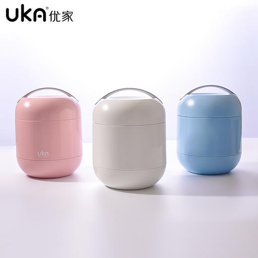 UKA微烹宝2代微波直热保温料理煲保温饭盒焖烧杯焖烧壶锅罐（玻璃内胆，微波炉可入） 商品图2