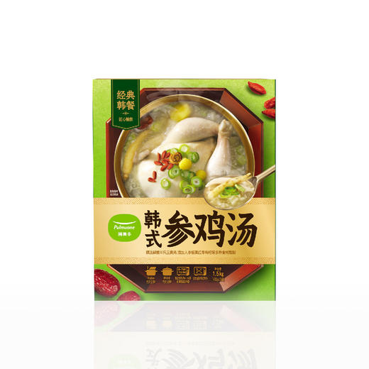 MM 山姆 圃美多（Pulmuone）韩式参鸡汤 500g*3 商品图4