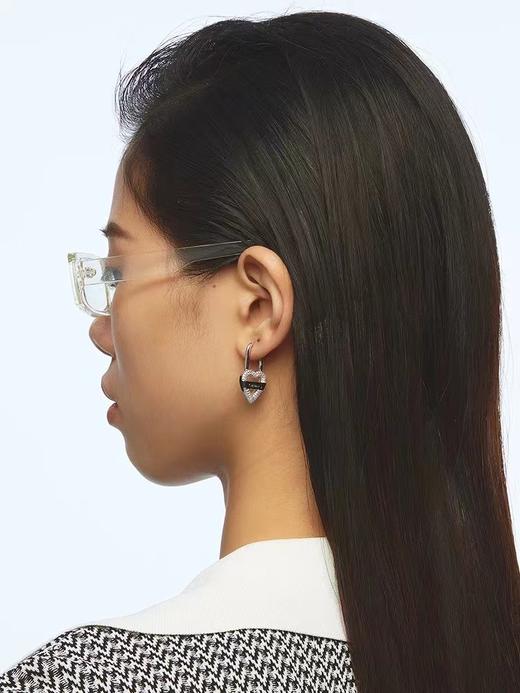 【赵今麦同款】cityheart城市爱心锁耳环#1820 商品图2