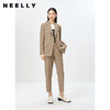 NEELLY纳俪商场同款一粒扣西装外套女春季新款正肩上衣时尚通勤N23022W01092 商品缩略图1