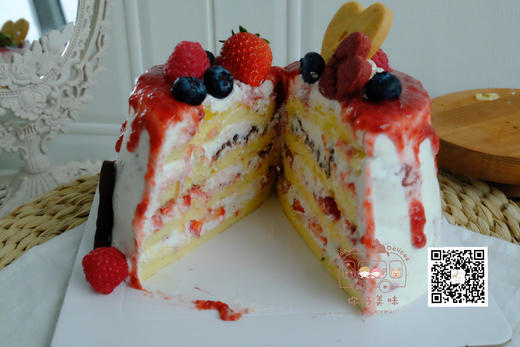 莓莓和车厘情人节限定蛋糕 商品图14