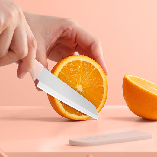 四色可选【居家便携好帮手！水果刀具三件套】水果切片器削皮三件套 厨房用品居家日用多功能小工具不锈钢苹果切刨皮器。ry 商品图2