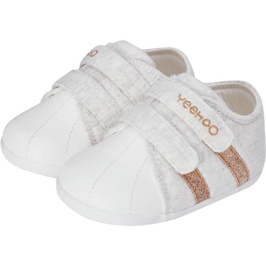 英氏春夏新款婴儿学步鞋男女宝宝步前鞋魔术贴鞋子YFXHJ1P073A 商品图5