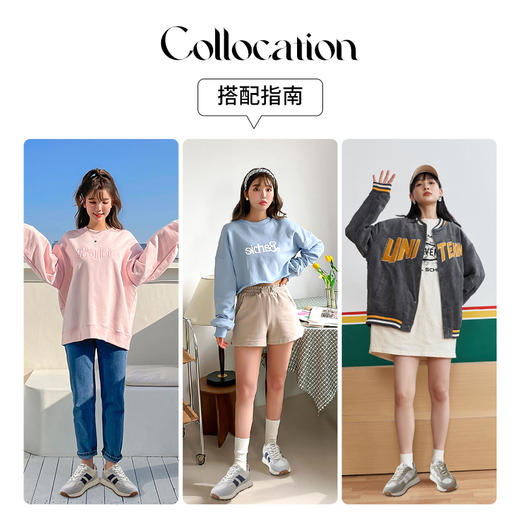 ZHR运动鞋女2023新款春季百搭跑步鞋爆款复古百搭休闲鞋女 商品图5