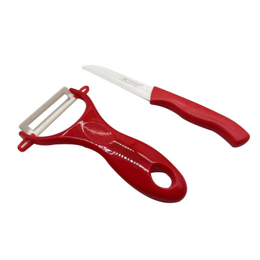 瑞莲优之活-两件套陶瓷果皮刀 商品图0