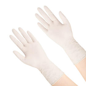 启巧 一次性手套乳胶30只大号加厚耐用型清洁实验室工业多用途