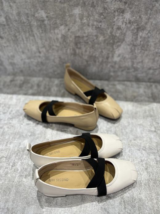IUIU SECOND 新款软皮一脚蹬芭蕾舞鞋平底单鞋U23AE12501 商品图1