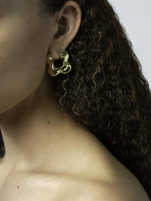 APRESI｜BLOSSOM Large Revolving Earrrings [花簇大耳环] 商品图1