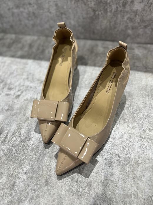 IUIU SECOND 新款气质尖头方根浅口单鞋U23AE12671 商品图4