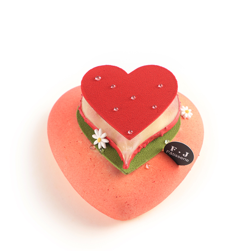 玫瑰百利甜树莓慕斯蛋糕 Rose Baileys Raspberry Mousse Cake