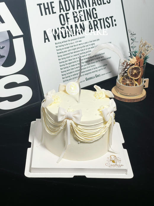 【1366】纯白蝴蝶结拉丝款 商品图1