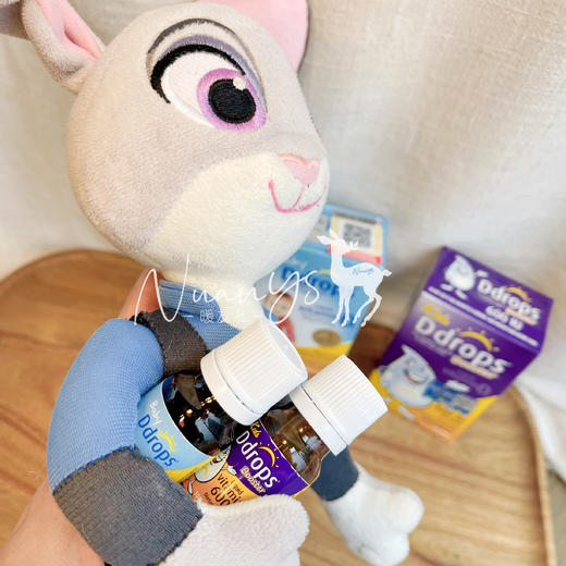 维生素D3 15天以上【成长必备 补钙】 D3滴剂 蓝瓶400IU/紫瓶600IU  加拿大Ddrops滴卓思 商品图5