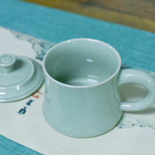 羽诗制造出品 青山揽梦套装越窑青瓷第一杯高原风情笔架文创礼盒 商品图2