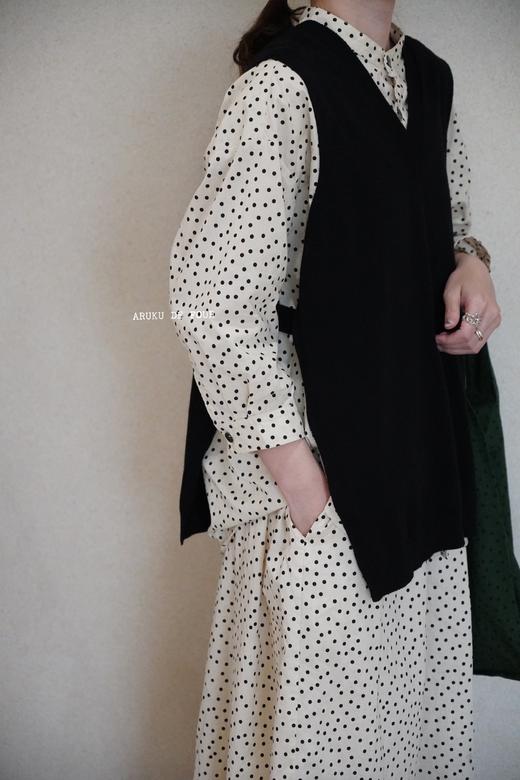 Gauze黑灰2色背心 商品图7