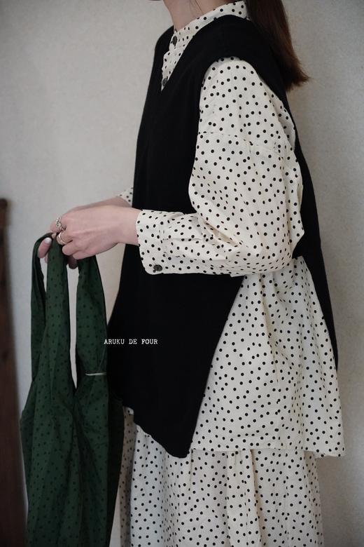 Gauze黑灰2色背心 商品图11