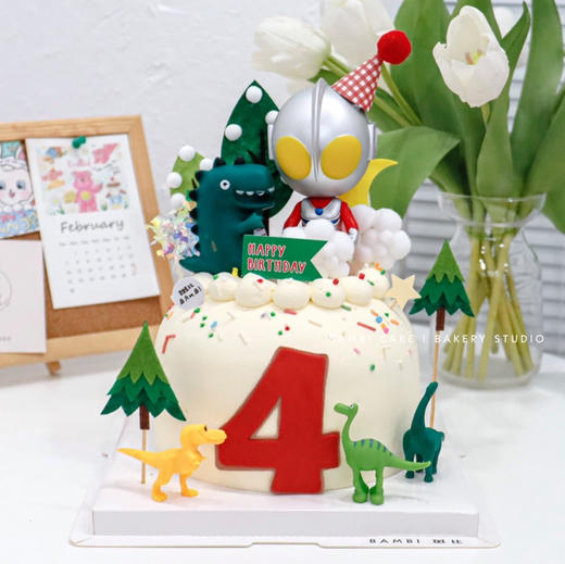 奥特曼大战怪兽蛋糕 商品图0