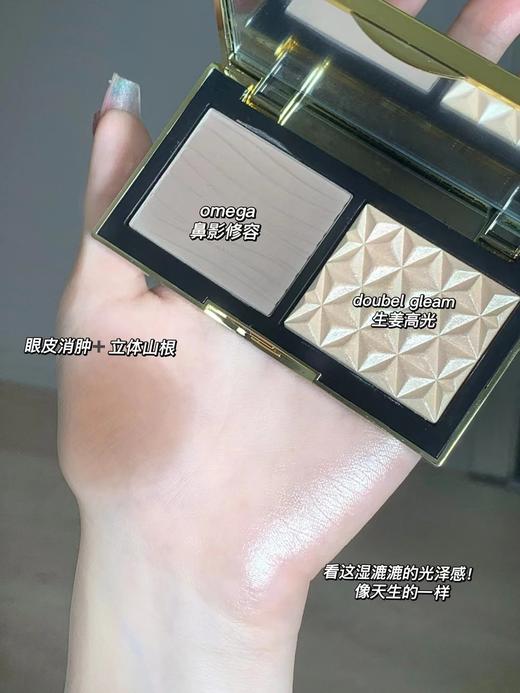 MAC/魅可小金盒高光修容盘 生姜高光修容哑光鼻影omega二合一细腻自然 商品图5