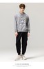 PINLI品立春季新款男士套头卫衣兔子压烫圆领上衣BG231109026 商品缩略图7