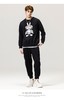 PINLI品立春季新款男士套头卫衣兔子压烫圆领上衣BG231109026 商品缩略图2