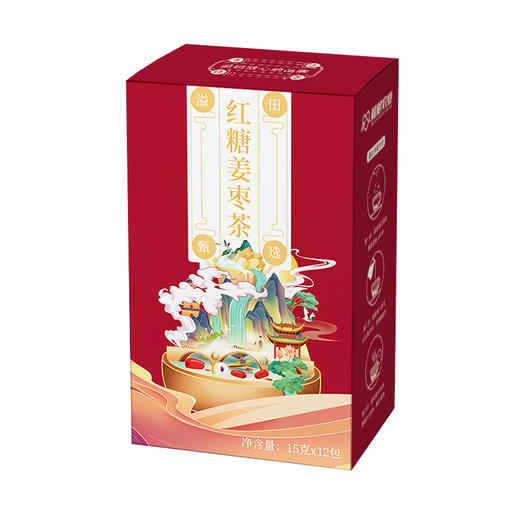 溢田红糖姜枣茶15g*12包/盒 商品图0