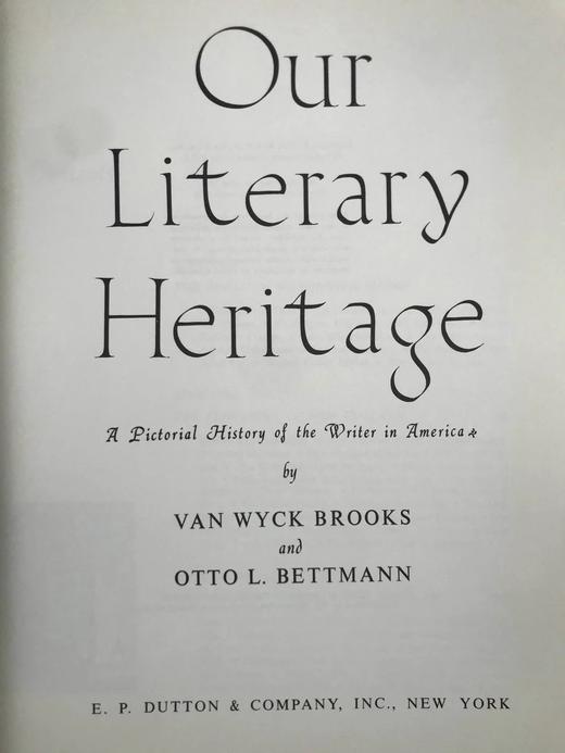 我们的文学遗产：美国作家图史 数百幅插图 精装16开 商品图3