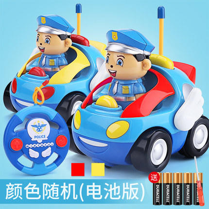 哆啦A梦手办遥控车1-6岁电动线控盒玩具遥控车儿童玩具车 商品图6