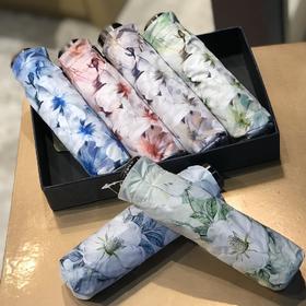 优品堂【如花如歌3】双面五折防紫外线伞