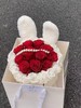 纯色玫瑰兔耳朵花束 商品缩略图2
