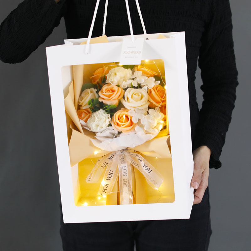 母亲节好礼！【送礼佳品】康乃馨花束送妈妈老师 生日礼物送女生 玫瑰送长辈花束 三八妇女节