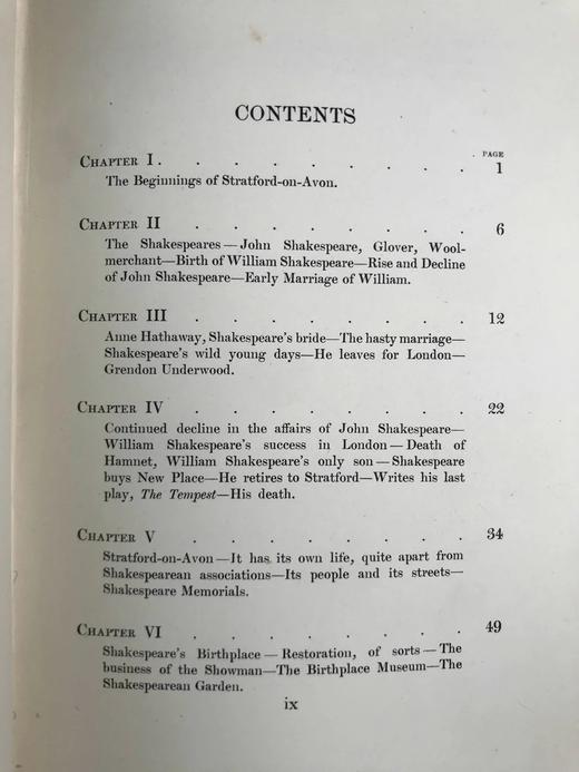1912年 莎士比亚故乡的夏日 数十幅插图 布面精装大32开 商品图4