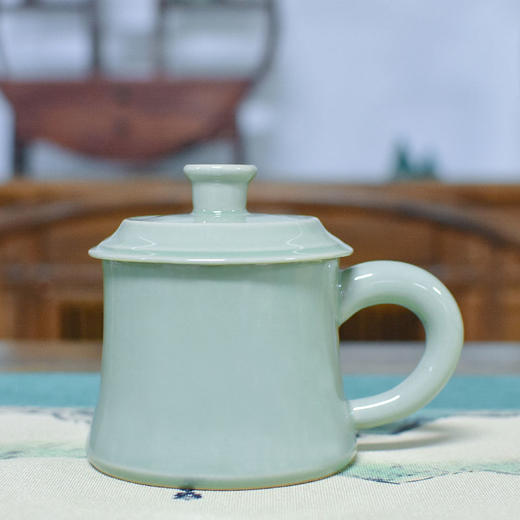 羽诗制造出品 青山揽梦套装越窑青瓷第一杯高原风情笔架文创礼盒 商品图1