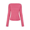 NUTH“玫瑰庞克”｜桃红色针织衫修身显瘦长袖打底上衣 商品缩略图5