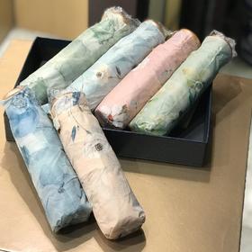 优品堂【如花如歌】五折米胶金骨防紫外线太阳伞