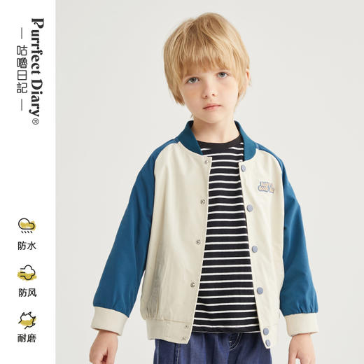 【版型挺括不松垮】百搭拼接棒球服夹克外套PCWT2307 商品图5