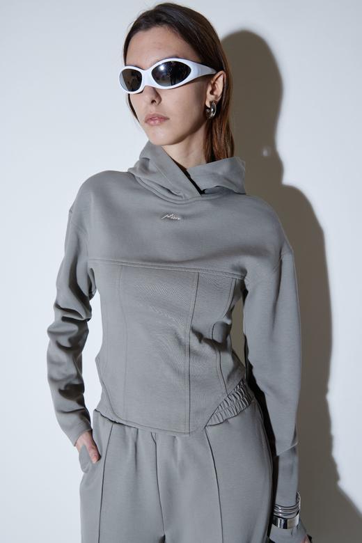 后中毛边直筒卫裤 商品图2