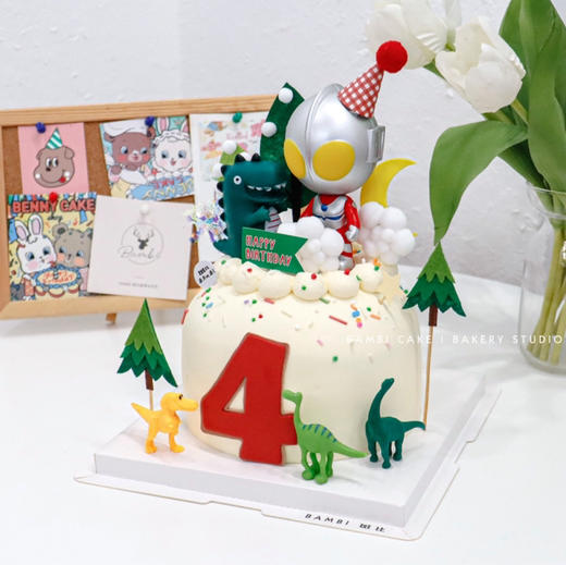 奥特曼大战怪兽蛋糕 商品图1