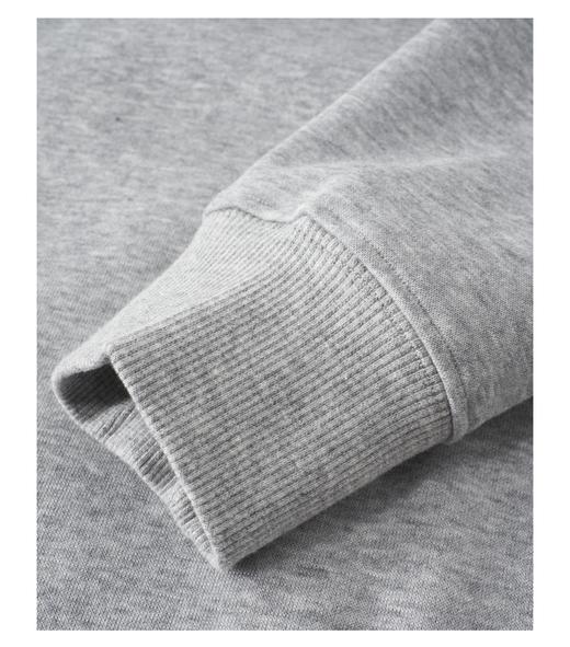 PINLI品立春季新款男士套头卫衣兔子压烫圆领上衣BG231109026 商品图10