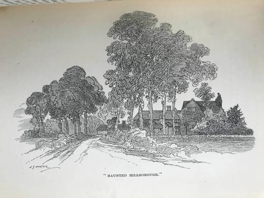 1912年 莎士比亚故乡的夏日 数十幅插图 布面精装大32开 商品图7