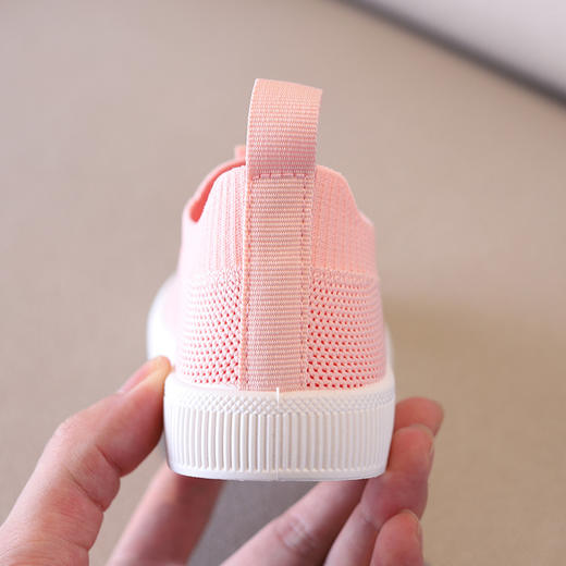 「6款配色！舒适软底」辛巴之星儿童休闲板鞋 低帮男童运动鞋女童飞织软底潮鞋 商品图2