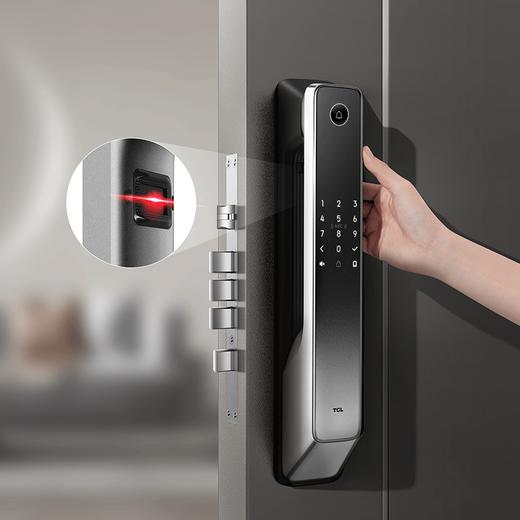 TCL智能门锁P10指静脉密码锁全自动电子锁非指纹锁家用防盗门 商品图3