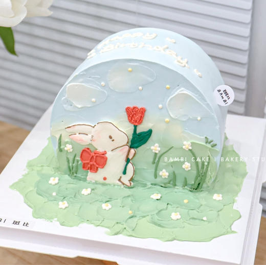 立体兔子奶油蛋糕 商品图2