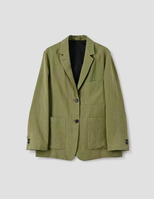 Margaret Howell  橄榄绿亚麻口袋西装 商品图4