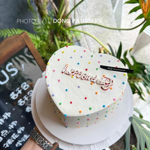 INS复古 彩虹爱心 · 奶油蛋糕 商品图1