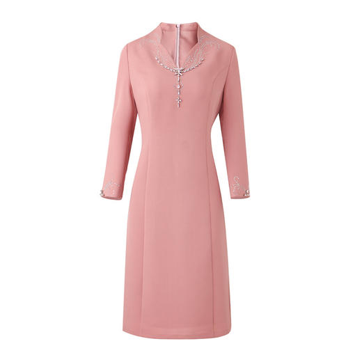 妈妈装礼服高贵优雅连衣裙平时可穿LC2233 商品图4