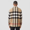 【一】BURBERRY 巴宝莉 男士大号格纹羊毛混纺外套式衬衫 格子 8050135 A7028 商品缩略图2