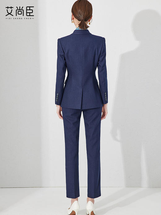 高端西装套装女春秋2023新款春装职场面试正装工作服职业西服外套 商品图4
