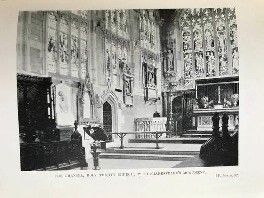 1912年 莎士比亚故乡的夏日 数十幅插图 布面精装大32开 商品图14