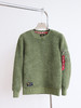 元单公司货 阿贰法 厚实圆领套头摇粒绒毛毛衣 WT551 商品缩略图7